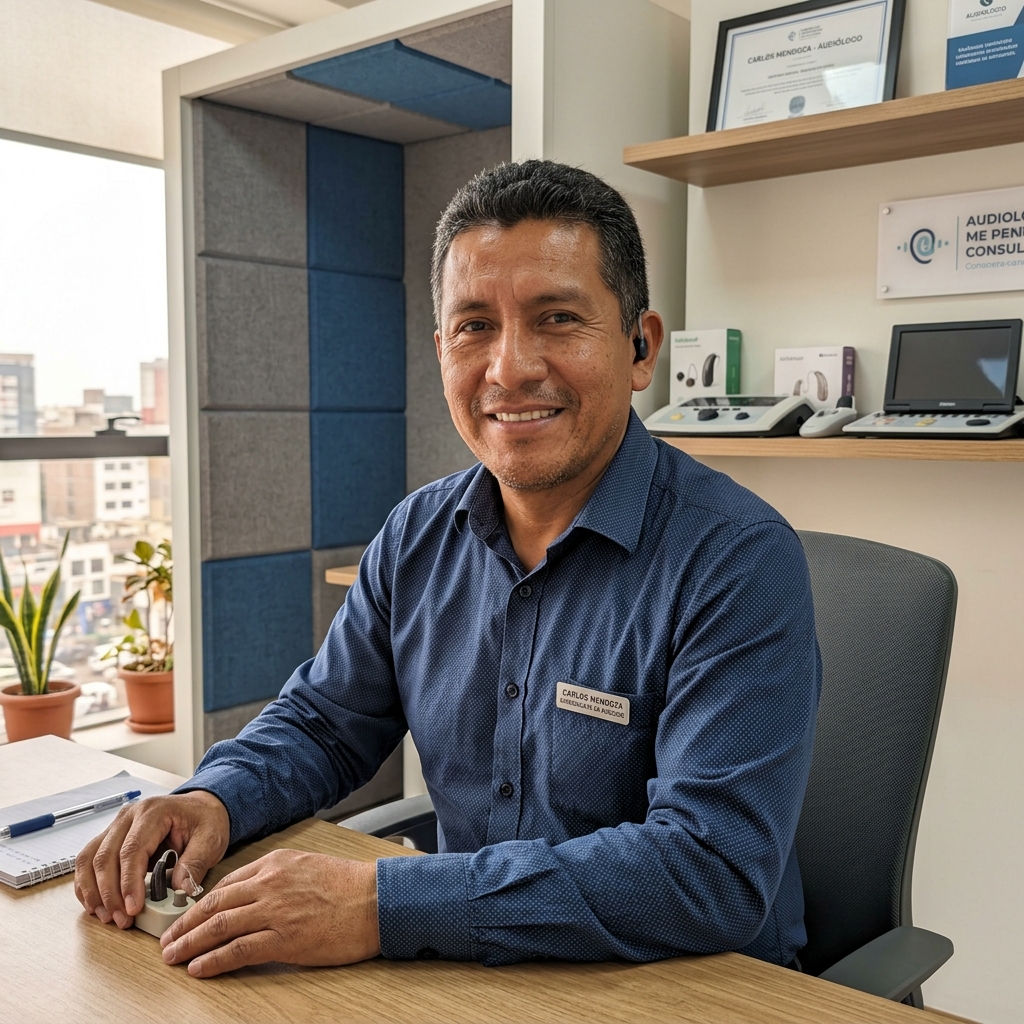 Carlos Mendoza, especialista en confort sonoro de IKIAU Perú